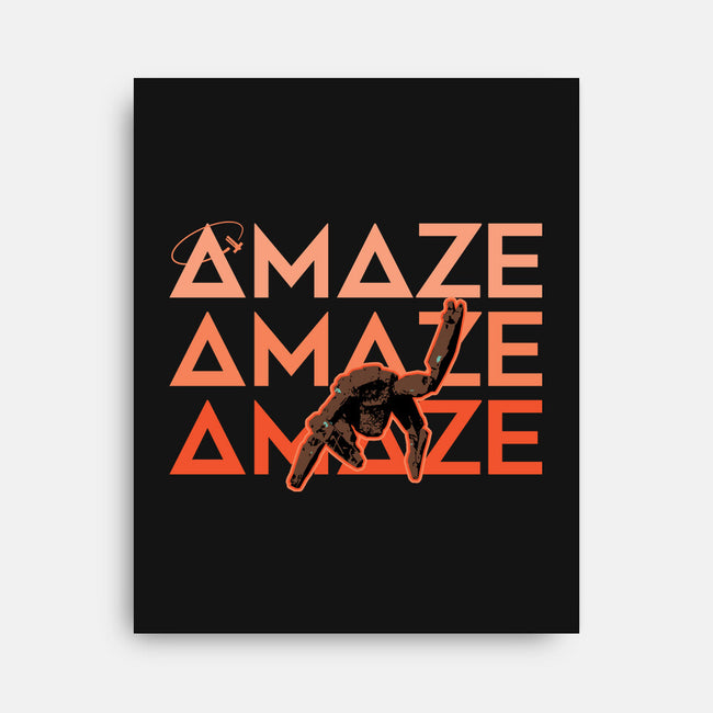 Project Amaze Amaze Amaze-None-Stretched-Canvas-rocketman_art
