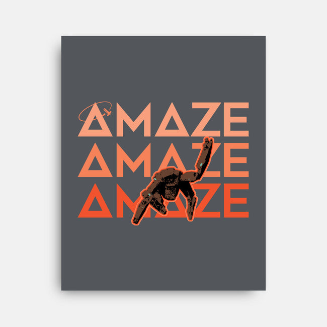 Project Amaze Amaze Amaze-None-Stretched-Canvas-rocketman_art