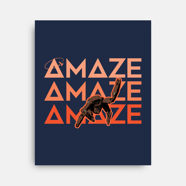 Project Amaze Amaze Amaze-None-Stretched-Canvas-rocketman_art