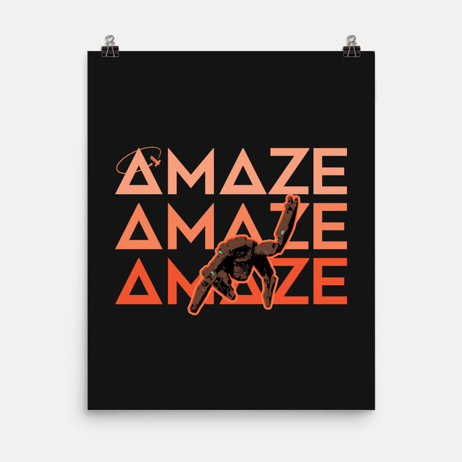 Project Amaze Amaze Amaze-None-Matte-Poster-rocketman_art