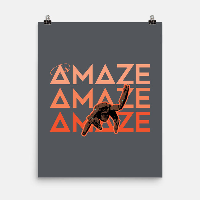 Project Amaze Amaze Amaze-None-Matte-Poster-rocketman_art