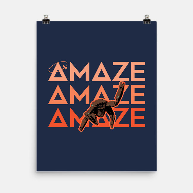 Project Amaze Amaze Amaze-None-Matte-Poster-rocketman_art
