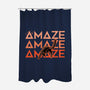 Project Amaze Amaze Amaze-None-Polyester-Shower Curtain-rocketman_art