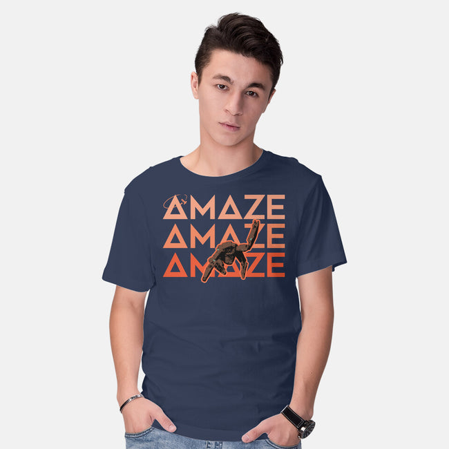 Project Amaze Amaze Amaze-Mens-Basic-Tee-rocketman_art