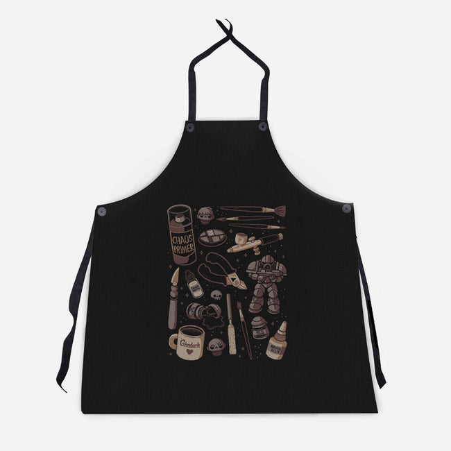 Painting Miniatures Hobby-Unisex-Kitchen-Apron-xMorfina