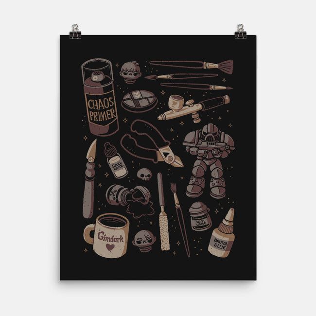 Painting Miniatures Hobby-None-Matte-Poster-xMorfina