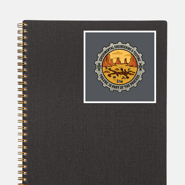 Experimental Engineering And Testing-None-Glossy-Sticker-erion_designs
