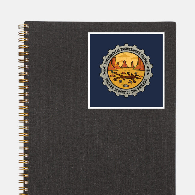 Experimental Engineering And Testing-None-Glossy-Sticker-erion_designs