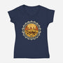 Experimental Engineering And Testing-Womens-V-Neck-Tee-erion_designs
