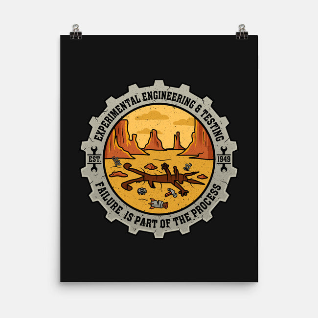 Experimental Engineering And Testing-None-Matte-Poster-erion_designs