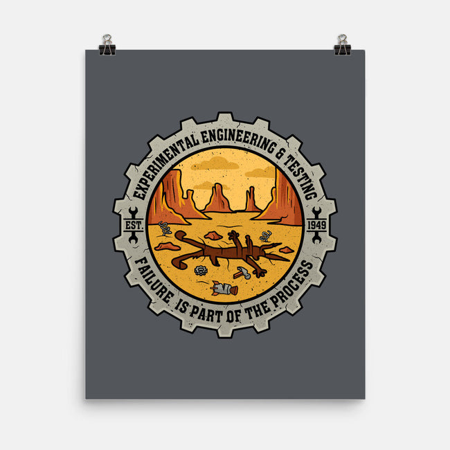 Experimental Engineering And Testing-None-Matte-Poster-erion_designs