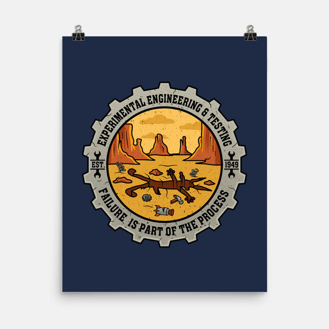 Experimental Engineering And Testing-None-Matte-Poster-erion_designs