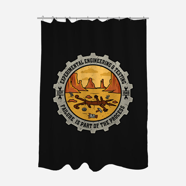 Experimental Engineering And Testing-None-Polyester-Shower Curtain-erion_designs