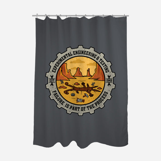 Experimental Engineering And Testing-None-Polyester-Shower Curtain-erion_designs