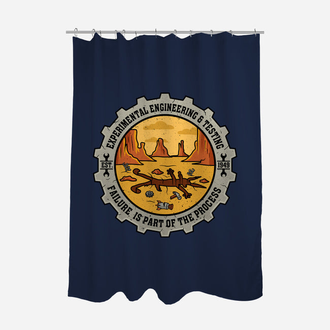 Experimental Engineering And Testing-None-Polyester-Shower Curtain-erion_designs