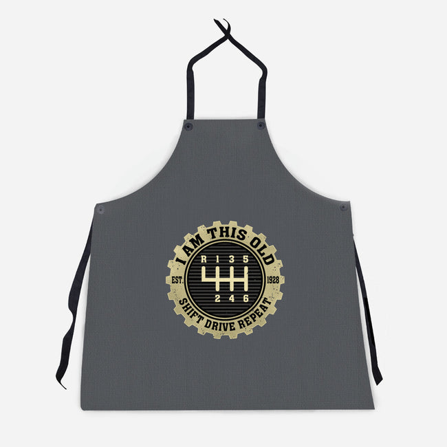 Shift Drive Repeat-Unisex-Kitchen-Apron-erion_designs