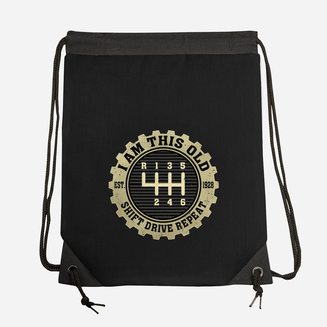 Shift Drive Repeat-None-Drawstring-Bag-erion_designs