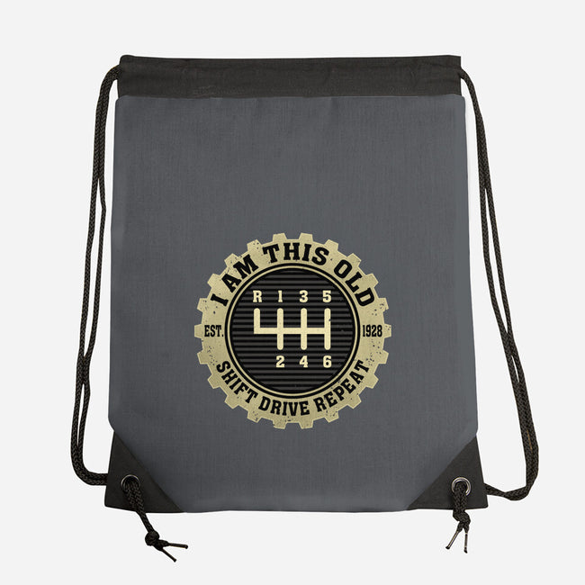 Shift Drive Repeat-None-Drawstring-Bag-erion_designs