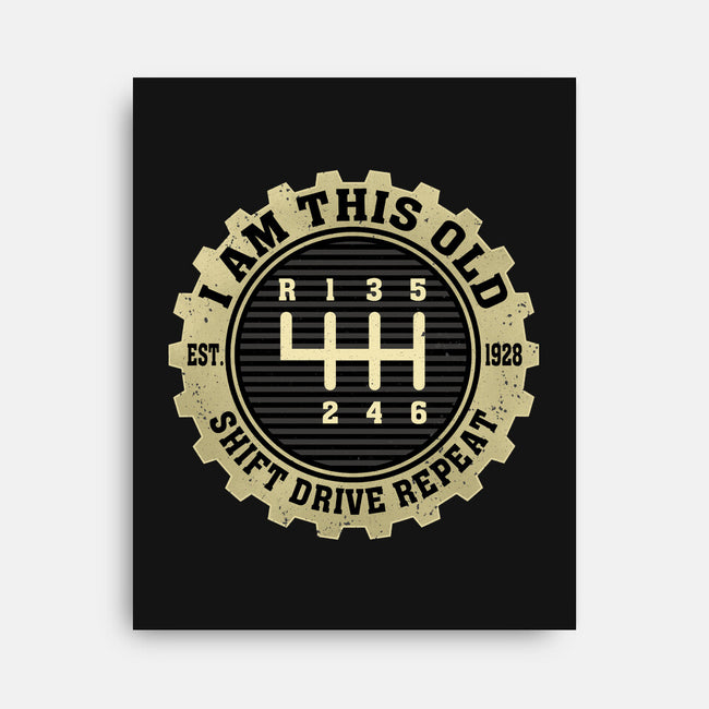 Shift Drive Repeat-None-Stretched-Canvas-erion_designs