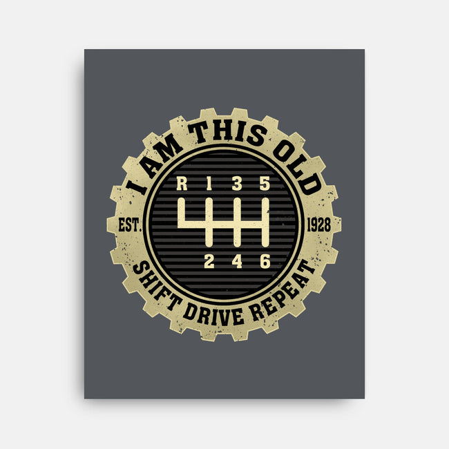 Shift Drive Repeat-None-Stretched-Canvas-erion_designs