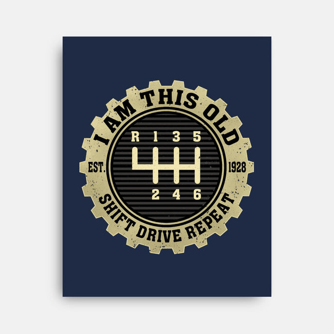 Shift Drive Repeat-None-Stretched-Canvas-erion_designs