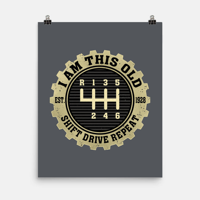 Shift Drive Repeat-None-Matte-Poster-erion_designs