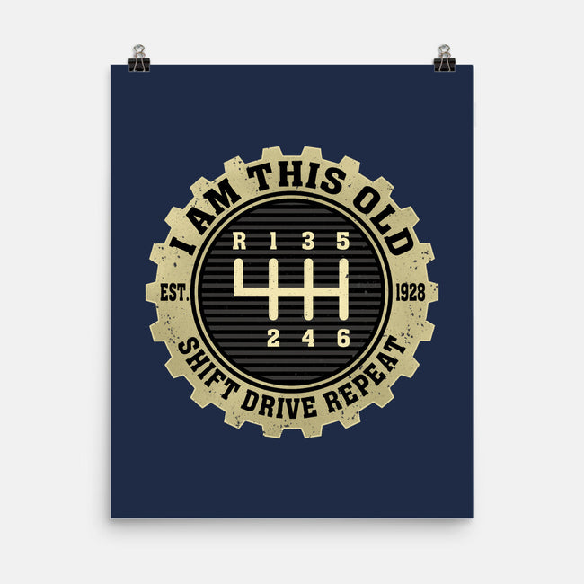 Shift Drive Repeat-None-Matte-Poster-erion_designs