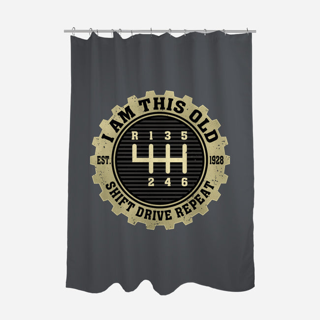Shift Drive Repeat-None-Polyester-Shower Curtain-erion_designs