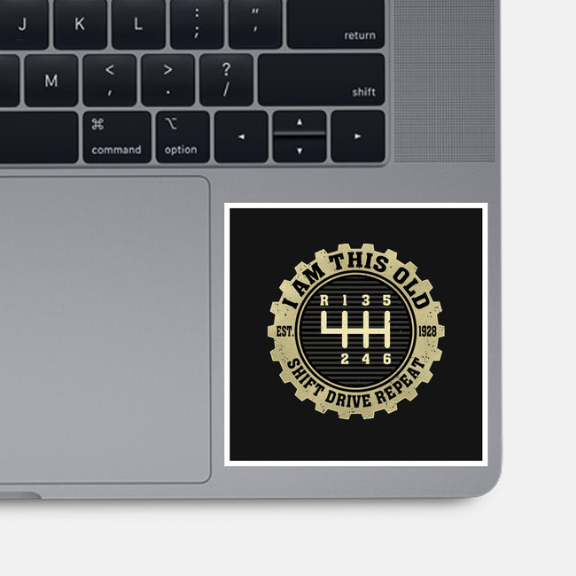 Shift Drive Repeat-None-Glossy-Sticker-erion_designs