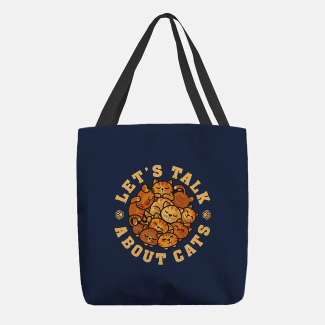 Lets Talk About Cats-None-Basic Tote-Bag-erion_designs