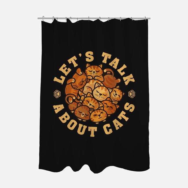 Lets Talk About Cats-None-Polyester-Shower Curtain-erion_designs