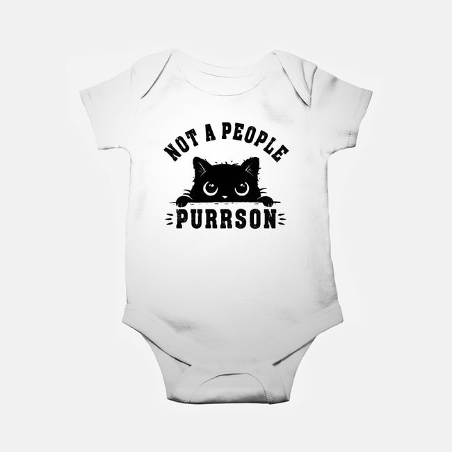 Not A People Purrson-Baby-Basic-Onesie-erion_designs