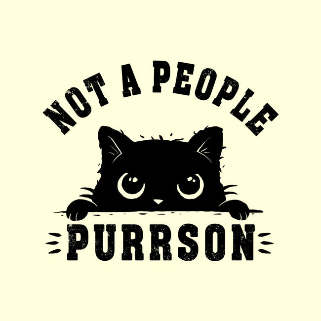 Not A People Purrson-None-Drawstring-Bag-erion_designs