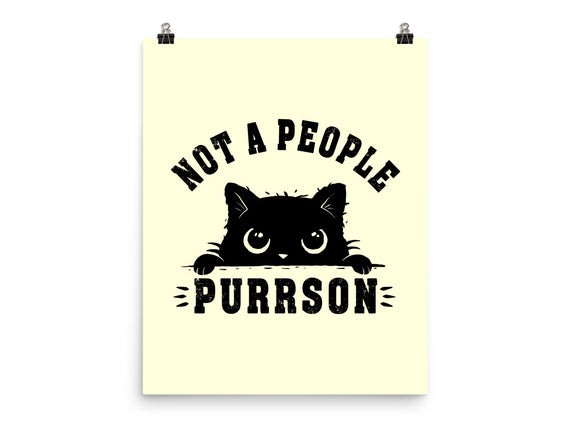 Not A People Purrson
