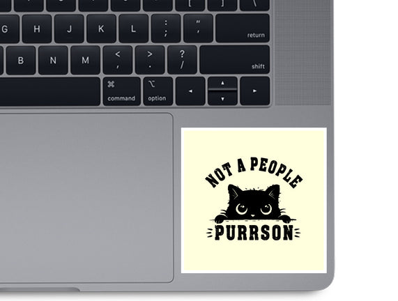 Not A People Purrson
