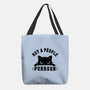 Not A People Purrson-None-Basic Tote-Bag-erion_designs