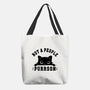 Not A People Purrson-None-Basic Tote-Bag-erion_designs