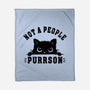 Not A People Purrson-None-Fleece-Blanket-erion_designs