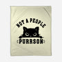 Not A People Purrson-None-Fleece-Blanket-erion_designs