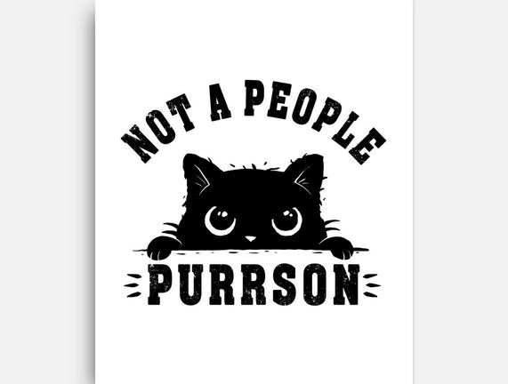 Not A People Purrson