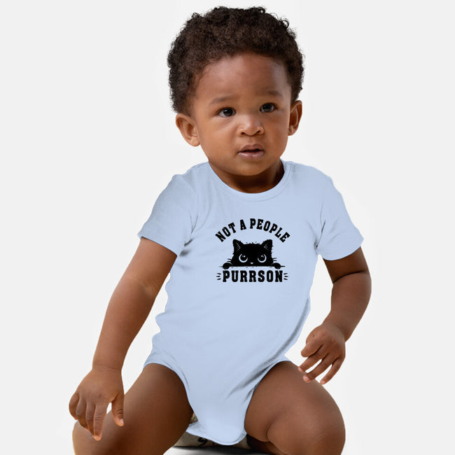 Not A People Purrson-Baby-Basic-Onesie-erion_designs
