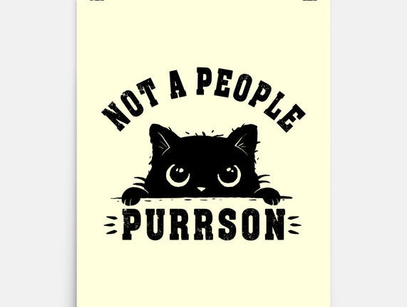 Not A People Purrson