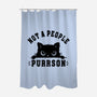 Not A People Purrson-None-Polyester-Shower Curtain-erion_designs