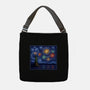 Starry Spangled Night-None-Adjustable Tote-Bag-kg07