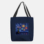 Starry Spangled Night-None-Basic Tote-Bag-kg07