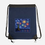 Starry Spangled Night-None-Drawstring-Bag-kg07