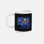 Starry Spangled Night-None-Mug-Drinkware-kg07