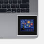 Starry Spangled Night-None-Glossy-Sticker-kg07