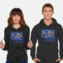Starry Spangled Night-Unisex-Pullover-Sweatshirt-kg07