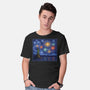 Starry Spangled Night-Mens-Basic-Tee-kg07